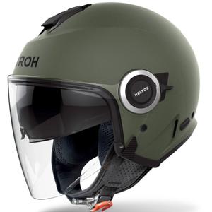 Otevřená helma na motorku Airoh HELYOS Color matná zelená