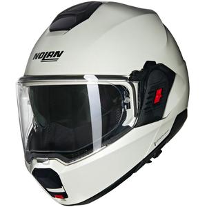 Překlápěcí helma na motorku Nolan N120-1 Classico Nobile N-COM 320 bílá