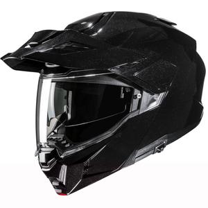 Výklopná helma na motorku HJC i80 Solid metalická černá