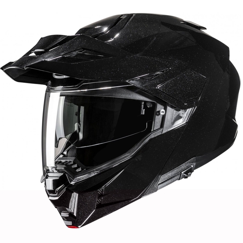 Výklopná helma na motorku HJC i80 Solid metalická černá
