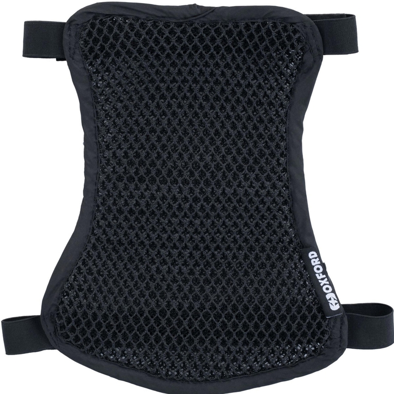Ventilační podložka přes sedlo spolujezdce a enduro Oxford Cool Seat Pillion And Enduro černá