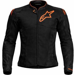 Bunda na motorku Alpinestars Viper Air V4 černo-fluo červená