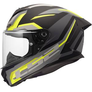 Integrální helma na motorku LS2 FF820 Rapid III Hyper matná černo-žlutá