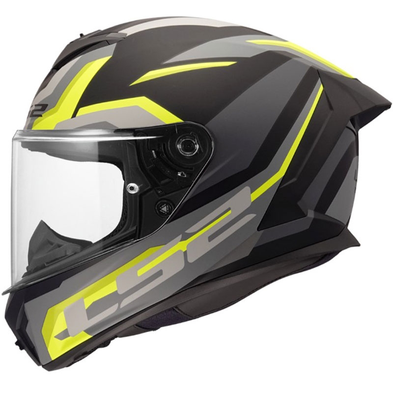 Integrální helma na motorku LS2 FF820 Rapid III Hyper matná černo-žlutá