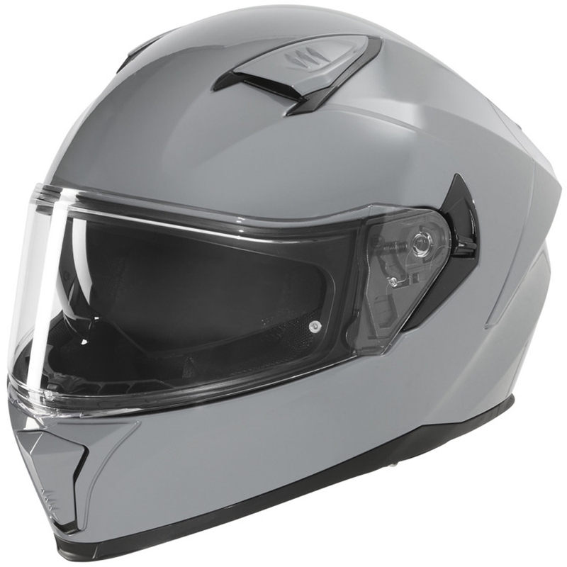 Integrální helma na motorku NOX N402 šedá