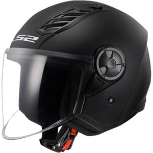 Otevřená přilba na motorku LS2 OF616 Airflow II Solid matná černá