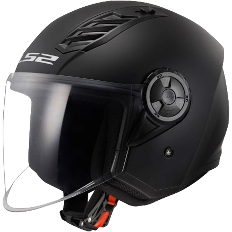 Otevřená přilba na motorku LS2 OF616 Airflow II Solid matná černá