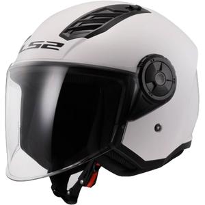 Otevřená přilba na motorku LS2 OF616 Airflow II Solid lesklá bílá