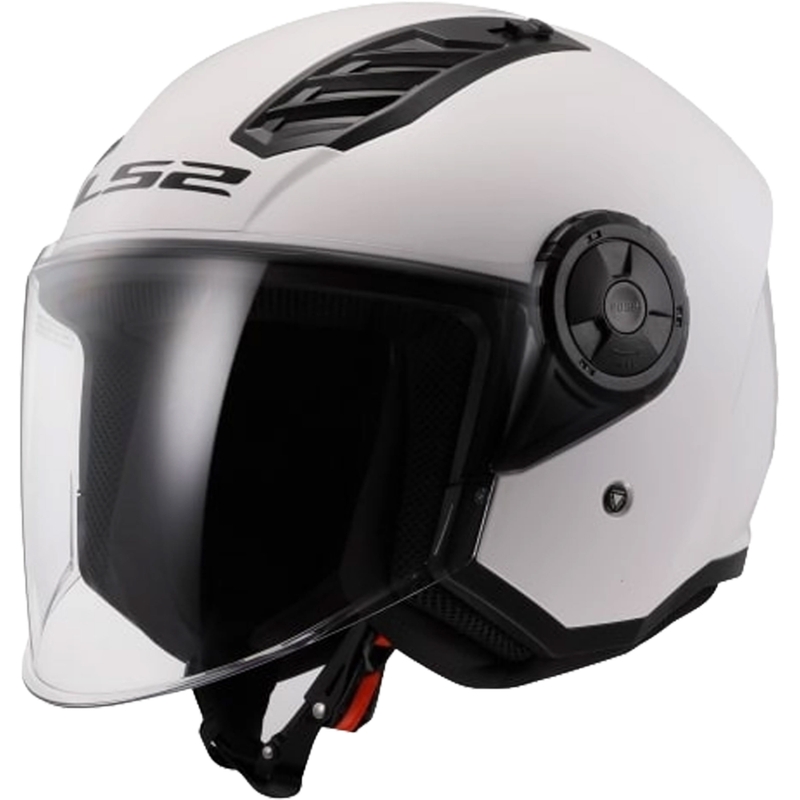Otevřená přilba na motorku LS2 OF616 Airflow II Solid lesklá bílá