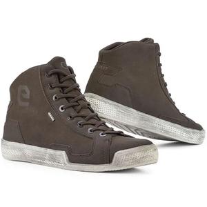 Boty na motorku Eleveit ANTIBES WP FULL LEATHER hnědé