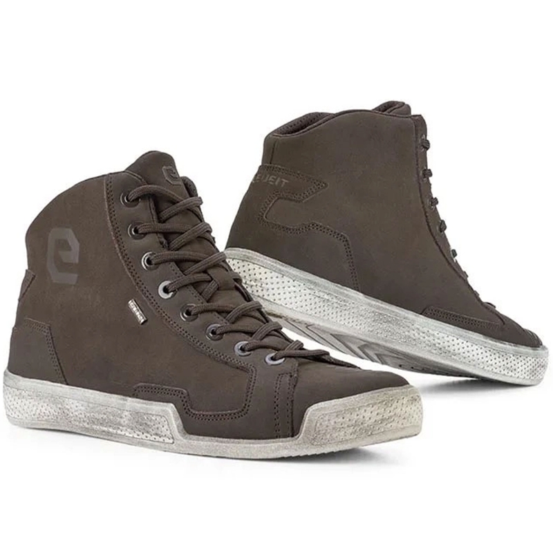 Boty na motorku Eleveit ANTIBES WP FULL LEATHER hnědé