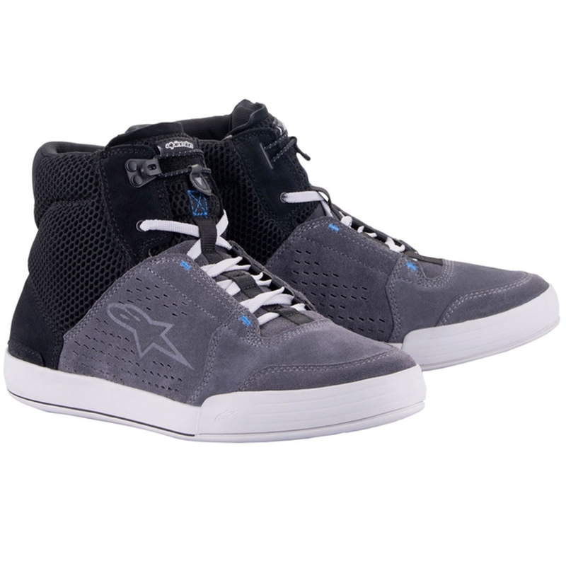 Boty na motorku Alpinestars Chrome Air černo-šedo-modré