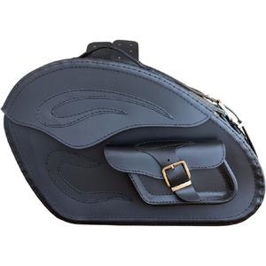 Kožené brašny na motorku RSA S266A černé