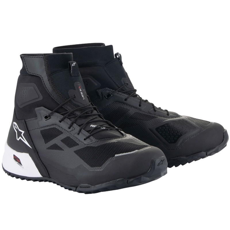 Boty na motorku Alpinestars CR-1 černo-bílé