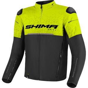 Bunda na motorku Shima Drift černo-fluo žlutá
