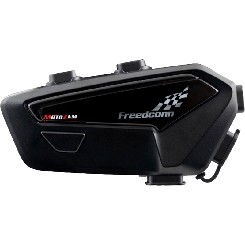 Bluetooth intercom FreedConn FX PRO Mesh MotoZem černý