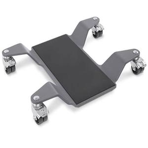 HD pojízdná podložka pod hlavní stojan Q-Tech černá