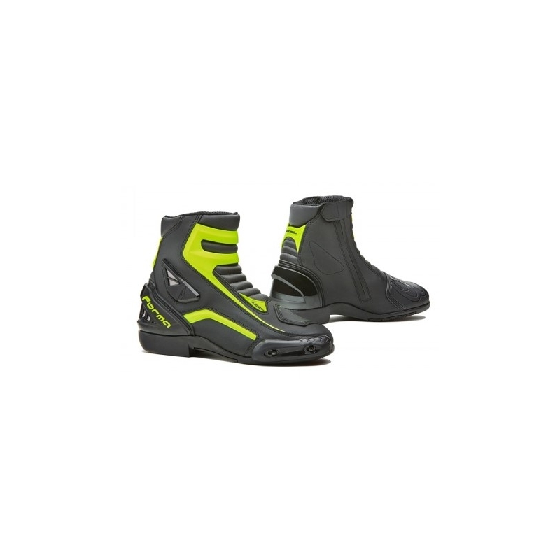 Boty na motorku Forma Axel černo-fluo žluté výprodej