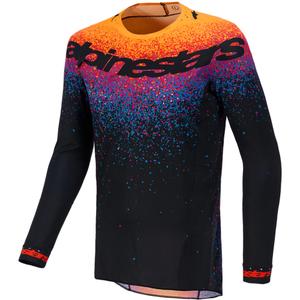 Motokrosový dres Alpinestars Supertech limitovaná edice Black Hole černo-barevný