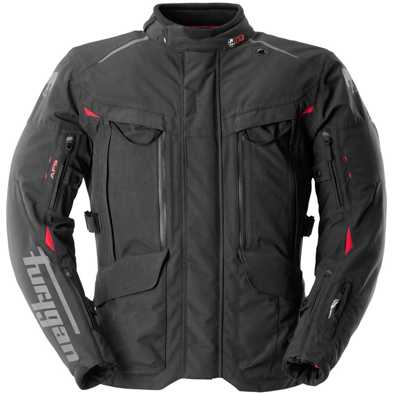 Bunda na motorku Furygan CHALLENGER 3C PRIMALOFT® černo-červená