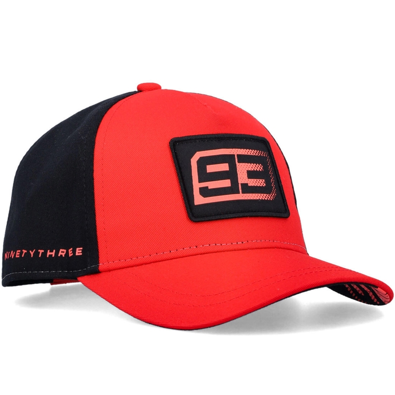 Dětská kšiltovka Ducati Marc Marquez Baseball 93 Patch černo-červená