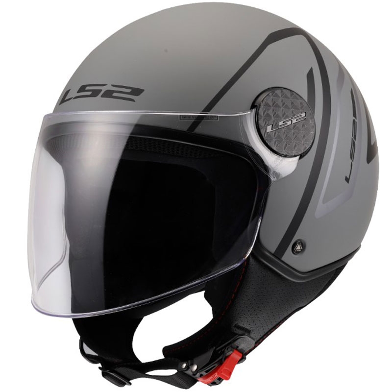 Otevřená přilba na motorku LS2 OF558 Sphere Lux II Minimum černo-šedá