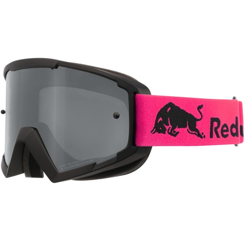 Motokrosové brýle Red Bull Spect Whip černé se stříbrným sklem