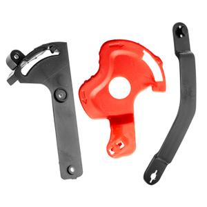 Mechanismus sluneční clony pro helmy na motorku Cassida Tour černý