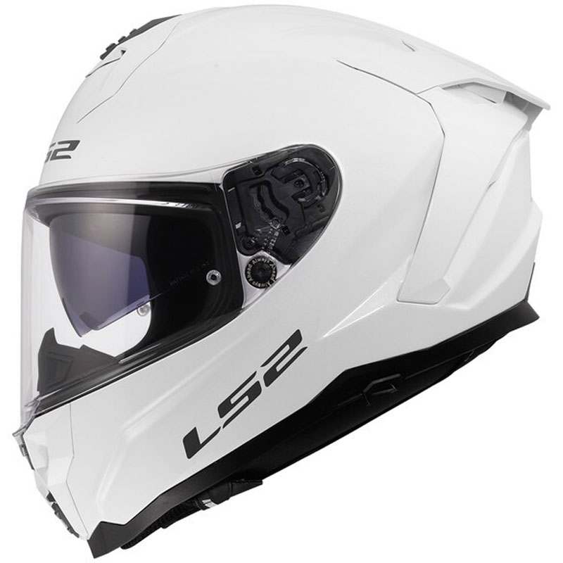 Integrální helma na motorku LS2 FF817 Challenger II Solid lesklá bílá