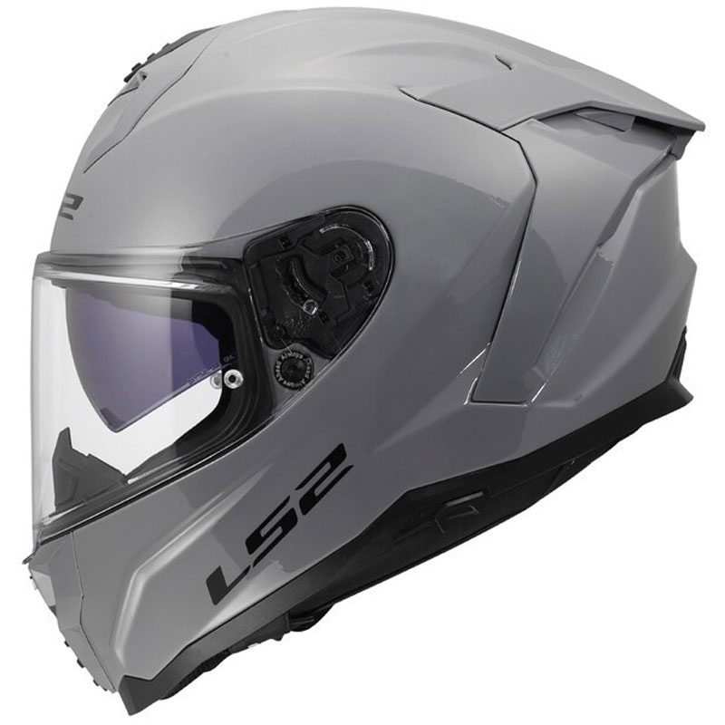 Integrální helma na motorku LS2 FF817 Challenger II Solid lesklá šedá