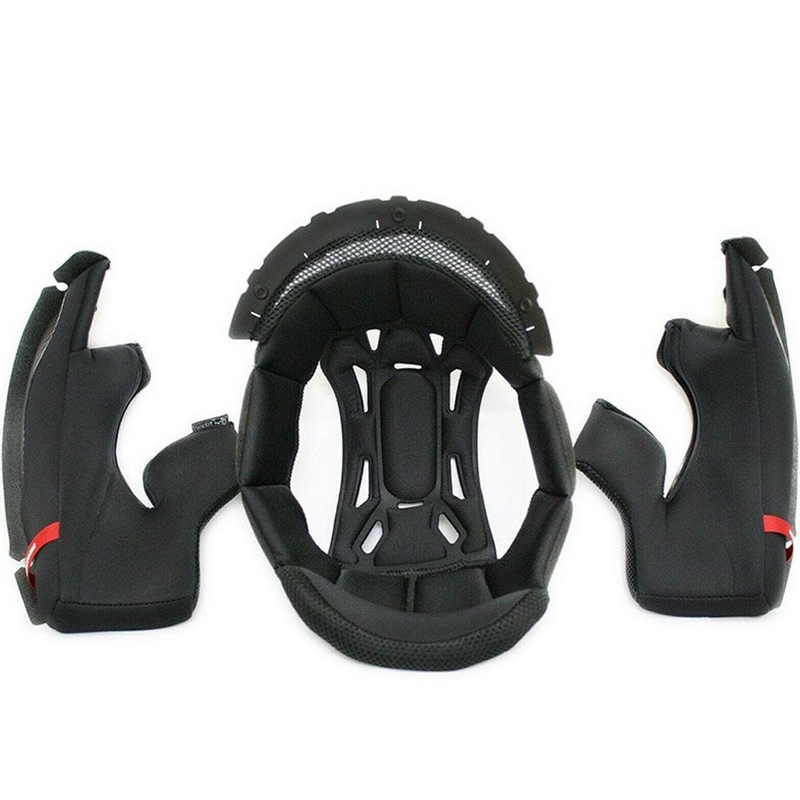 Interiér helmy na motorku Scorpion EXO-JNR AIR černý
