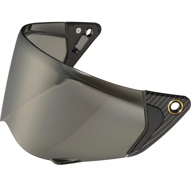 Plexi Scorpion KDF-19 pro helmy na motorku EXO-HX1/CARBON tmavě kouřové