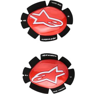 Slidery Alpinestars GP Plus 2 ks červeno-bílé