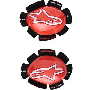 Kolenní slidery Alpinestars GP Tech červeno-bílé