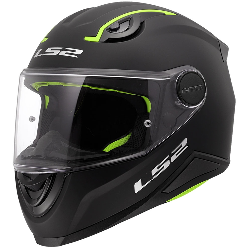 Dětská integrální helma na motorku LS2 FF812 Solid matná černá