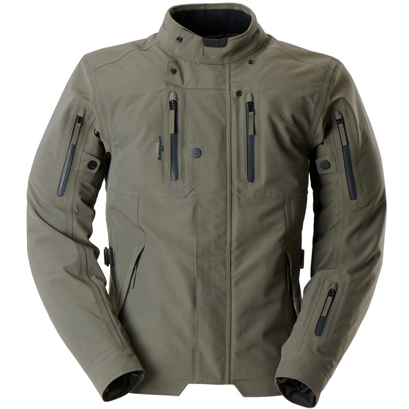 Bunda na motorku Furygan Harris Trooper khaki zelená