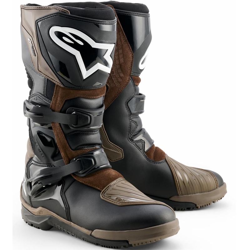 Boty na motorku Alpinestars Corozal V2 Adventure Drystar hnědo-černé