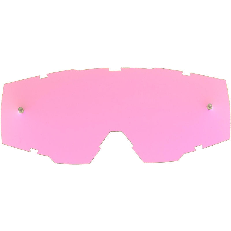 Plexi pro motokrosové brýle NOX Spectre růžové