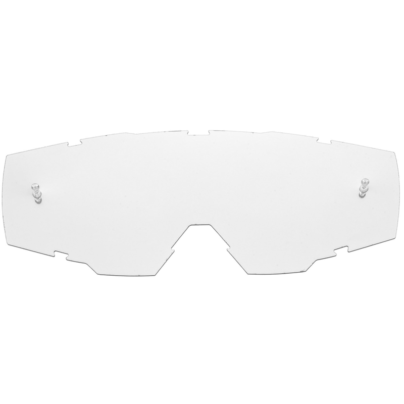 Plexi pro motokrosové brýle NOX Spectre stříbrné