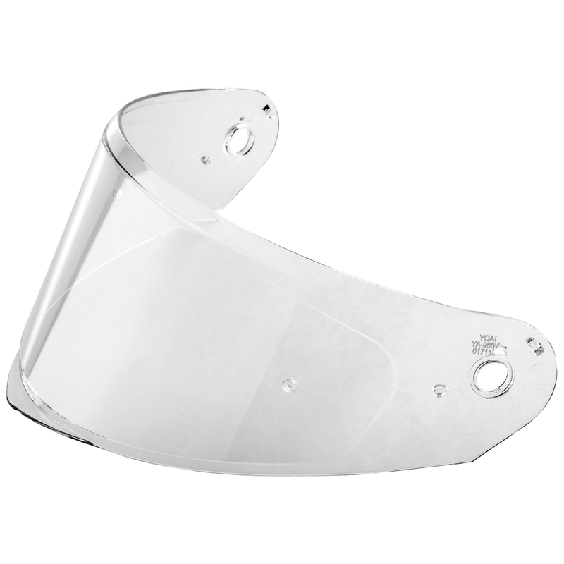 Plexi s přípravou pro Pinlock pro helmy na motorku NOX N402 čiré