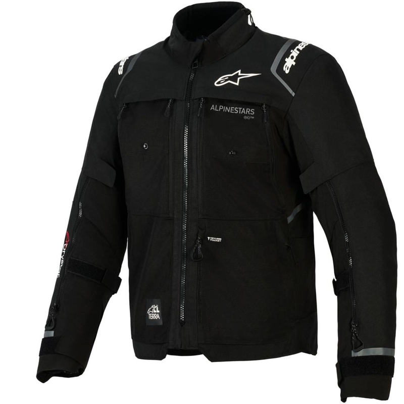 Bunda na motorku Alpinestars Cusco Drystar černá
