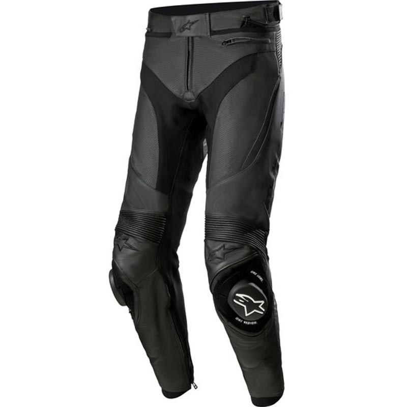 Kožené kalhoty na motorku Alpinestars Missile 3 černé