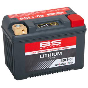 Lithiová motocyklová baterie BS-BATTERY