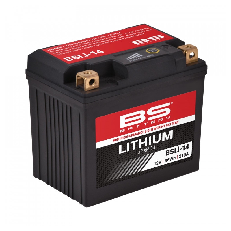Lithiová motocyklová baterie BS-BATTERY