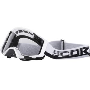 Motokrosové brýle Scorpion MX Mask bílo-černé