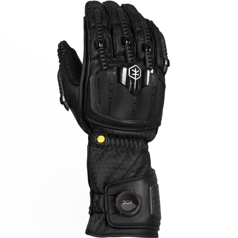 Rukavice na motorku Knox Handroid All Black Mk5 černé