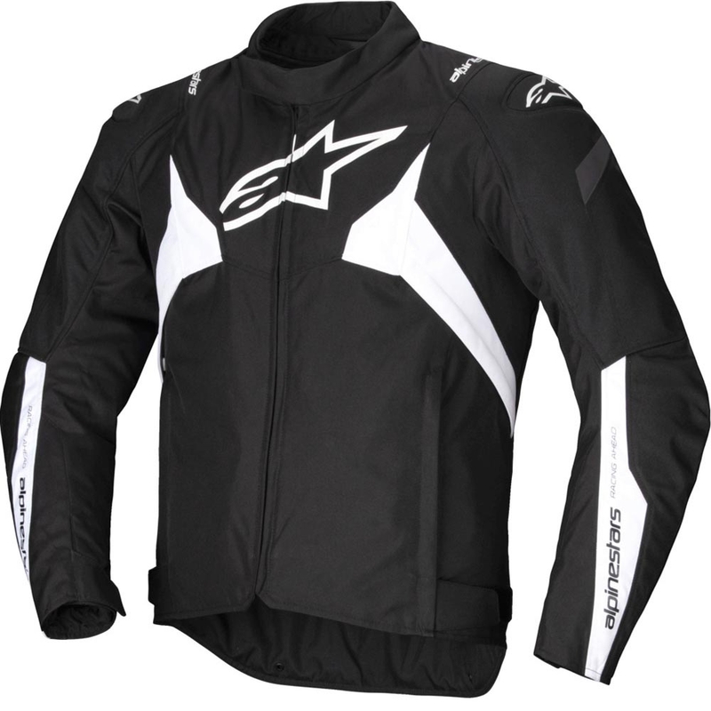 Bunda na motorku Alpinestars T-JAWS V4 Waterproof černo-bílá