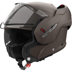 Překlápěcí helma na motorku Airoh Mathisse 2 Color matná bronzová