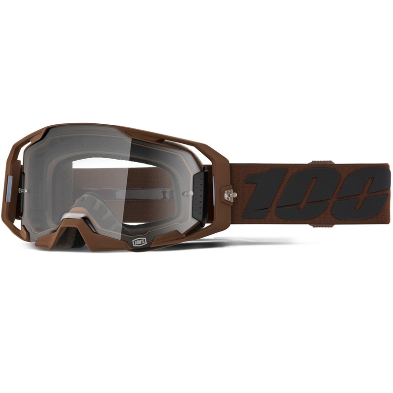 Motokrosové brýle 100% ARmatic Salcedo s čirým plexi