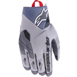 Rukavice na motorku Alpinestars Durack tmavě šedo-světle šedé